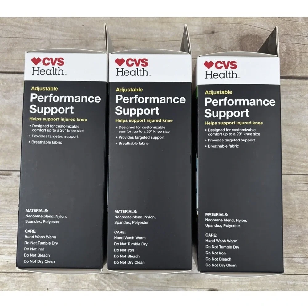 CVS Health Adjustable, Moderate Support, KNEE, Active‎ Compression Support, 3